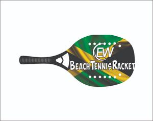 Raquettes de beach tennis avec face en fibre de carbone de 20 mm, poignée en fibre de carbone, filet en fibre de verre, poids 310-330 g, longueur 50 cm - Product Image 5