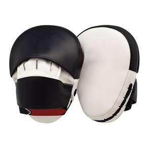 Wholesale Custom Made Leather Durable Curved Kick <b>Focus</b> <b>Pads</b> ,Hook & Jab Mitts Punching Kick Boxing Muay Thai Martial Arts - Product Image 6