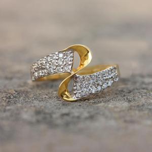 Anillo de oro amarillo de 14 quilates con diamante 2022 Natural, joyería fina hecha a mano, diseño elegante - Product Image 2
