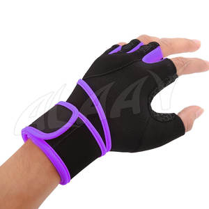 Gants de sport en cuir à paume complète pour hommes et femmes pour l'entraînement de gymnastique, l'haltérophilie, le soutien et la protection - Product Image 4