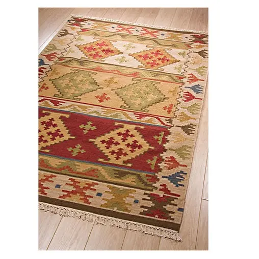 Tappeto decorativo per la casa In stile tradizionale prezzo all'ingrosso fatto a mano Kilim tappeto tappeto produttore In India