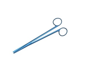 Surgical Mayo Harrington Scissors, 14.5cm, Straight <b>Titanium</b> - Product Image 6