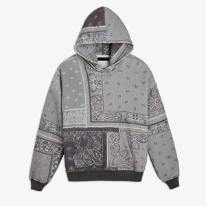 2021ที่กำหนดเองอย่างเต็มที่ขนาดใหญ่หลวมผู้ชายระเหิด Bandana Hoodies - Product Image 6