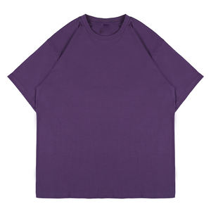 เสื้อยืดคอกลมแขนสั้นสำหรับผู้ชายรุ่นใหญ่ระบายอากาศได้ดีมีขนาด240gsm - Product Image 4