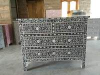 Peinture en résine d'ange indien moderne, artisanale et peinte à la main, objet d'art et de collection, 3 tiroirs, forme personnalisée, CRAFTS GALORE