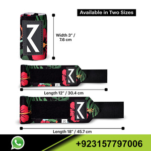 Wholesale Cotton <b>Wrist</b> Wraps with <b>Thumb</b> Loops for Gym Workouts Weightlifting <b>and</b> Exercise Training Fitness <b>Support</b> - Product Image 3
