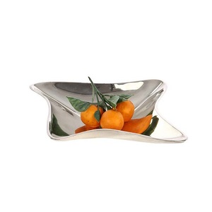 Tazón para Servir Frutas Ecológico de Acero Inoxidable con Diseño Moderno, Color Plateado, Alta Calidad, Tamaño Personalizable, Pedido al por Mayor - Product Image 1