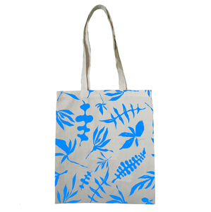 Bolsa de mano reutilizable de lona de algodón orgánico impresa personalizada con asa de hombro para ir de compras - Product Image 5