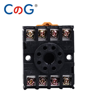 DH48S-1Z DH48S-2Z 12V 24V 110V 220V AC DC Relay Waktu Dapat Diprogram Pengatur Waktu Ganda Relay Penunda Otomatis dengan Dasar DH48S