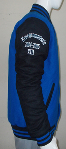 Hautement vendu CITY Homme Veste Confortable Melton Laine Varsity Gants Stand Top Recommandation pour Collège Garçons Avant Broderie - Product Image 5