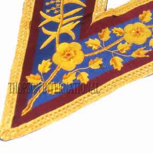 Mandil y Collar de Vestimenta Completa de Grado Gran Maestro Masónico - Product Image 6