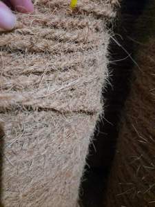 Bouquets de cordes en fibres de coco naturelles - Écologiques pour la fabrication et le filage, diamètre 5-22 mm, longueur 100/200 m, modèle 0084817092069 WS 99GD - Product Image 3