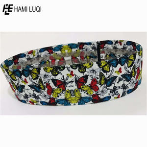 Assortiment de 3 bandes de résistance avec imprimés, bandes élastiques pour les hanches, les exercices de Yoga et de gymnastique - Product Image 5