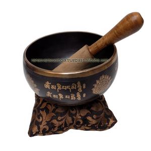 New Collection Metal Singing Bowl With Stick and <b>Cushion</b> for Chakra Healing , <b>Meditation</b> , Mindfulness, Grounding - Product Image 2