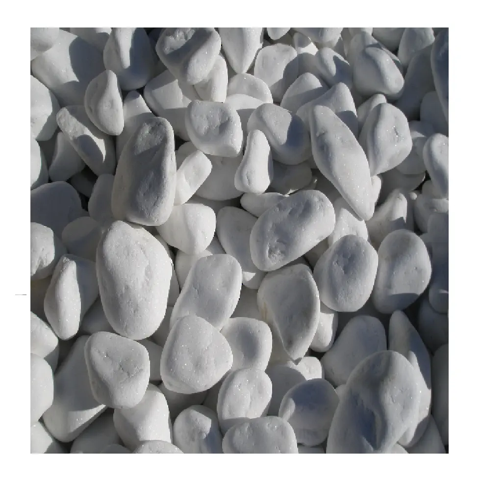 New Product Milky White Pebble Stone High Quality Made In Viet Nam