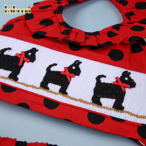 Traje de Baño Bikini para Niñas, Diseño Labrador, Estilo Smocked, Ropa Deportiva Infantil ODM, Secado Rápido y Transpirable - BB899 - Product Image 4