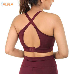 Ensemble de soutien-gorge de sport en élasthanne léger pour femmes personnalisé en gros respirant grande taille haut décontracté avec soutien-gorge de sport rembourré en néoprène Yoga - Product Image 4