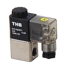 Vanne solénoïde pneumatique en alliage d'aluminium THB 1/4" 2 ports 2 voies avec garantie d'un an - Product Image 5