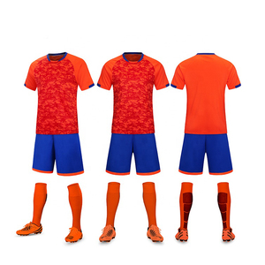 OEM Service Manufacture Soccer Uniform Club Team Uniforms Sets Customization Printed Logo Designs For Men - Product Image 4