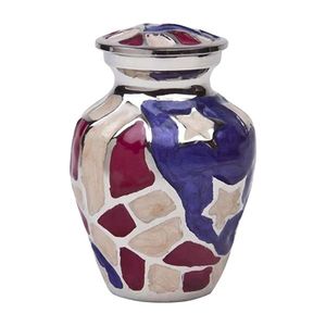 Urna de cremación para mascotas pequeña de plata, recuerdo conmemorativo de latón metálico para cenizas de adultos, urna humana para decoración, grabado, se vende por separado - Product Image 6