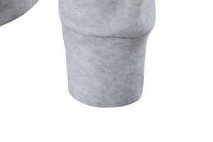 เสื้อฮู้ดกันหนาวหูรูดสำหรับผู้ชาย,เสื้อฮู้ดแขนยาวตัวหลวมแบบสวมหัว - Product Image 5