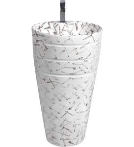 Excellente conception modèle spécial en céramique sanitaire Seltos bassin monobloc pour grande Villa de luxe. - Product Image 3