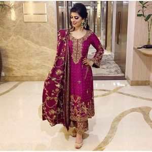Stylish beautiful-Indian/Pakistani-Party-Wear-Embroidery work on Kurta- Pant-Dress for Party & Wedding wear=2020 - Product Image 1