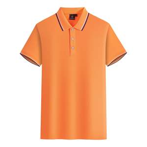 Venta al por mayor 100% algodón poliéster hombre uniforme Golf para Polos logotipo personalizado bordado e impreso diseño liso - Product Image 5