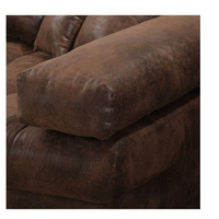 Original-Design Modernes Chesterfield Dreisitzer-Sofa aus Echtleder, Ausziehbar und Konvertierbar, Dunkelbraun, Schul- und Wohnmöbel