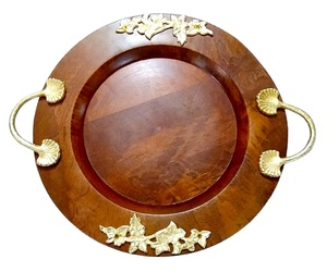 ชามไม้พร้อมเครื่องตกแต่ง - Product Image 5