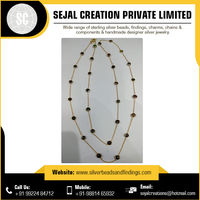 Nouveautés Sejal Creations : Collier en argent sterling 925, design antique, plaqué or, pour femme, idéal pour mariage, fiançailles, anniversaire, fête, cadeau
