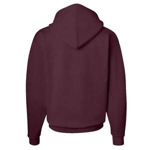 Sudaderas con capucha personalizadas de alta calidad, Sudadera de manga completa de invierno con capucha bordada, patrón sólido hecho de poliéster/algodón, venta al por mayor - Product Image 2