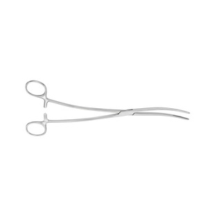 Bozeman-Pinzas dentadas curvadas de 26cm, hechas de acero inoxidable de alta calidad de grado alemán - Product Image 4