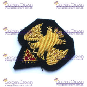 Insignias Bordadas a Mano con Hilo de Bullion para Coser en Tela |   Parches LED 3D Personalizados con Luz Intermitente para Uniformes de Seguridad - Venta al por Mayor - Product Image 5
