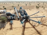 Usine de concassage GRANITE, BASALT, pierre dure 250-300 Tph Capacité 250-300 T/h 10 ans GRATUITEMENT