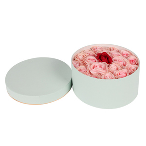 Luxury Custom logo <strong>Round</strong> Hat <strong>Box</strong> Carton Rose Flower <strong>Box</strong> - Product Image 6