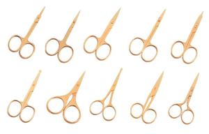 GOLD <b>CUTICLE</b> <b>SCISSORS</b> NAIL <b>SCISSORS</b> FANCY MEDICAL STAINLESS STEEL MADE HIGH QUALITY BEAUTY TOOLS - Product Image 3