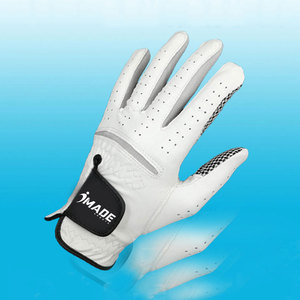 Customized Logo High Quality Right Hand PU Leather <b>Moisture</b> Wicking Sports Golf <b>Gloves</b> - Product Image 5