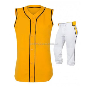 ชุดกีฬาเบสบอลสำหรับผู้ชายชุดเครื่องแบบเบสบอลออกแบบได้ตามที่ต้องการ - Product Image 4