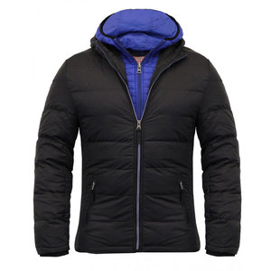 Veste matelassée en laine d'hiver pour hommes 2021 XL et grandes tailles manteau à bulles à capuche Offre Spéciale Service OEM - Product Image 1