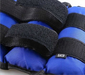 ขายส่งที่กำหนดเองสายรัดข้อเท้าสีฟ้าน้ำหนักยกยิมสายรัดข้อเท้าสำหรับสายเคเบิลเครื่อง - Product Image 5