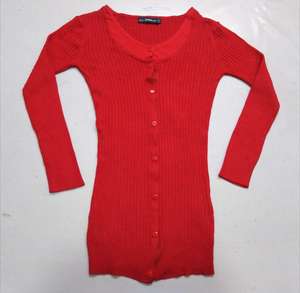 Vêtements de qualité supérieure, étiquettes de marque, pulls décontractés à manches longues et col rond pour femmes, coupe ajustée, lot de stock du Bangladesh - Product Image 1