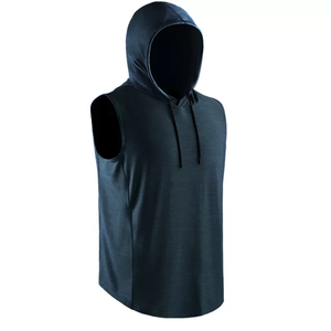 Custom Cotton Stylish Half <b>Sleeveless</b> Men <b>Hoodies</b> Perfect Fleece Hoodie <b>Sleeveless</b> Mens Sweater Custom Hoodie - Product Image 3