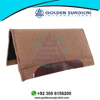 Performance Couverture Top Selle Pad Fabricant Equipement du Cheval En Gros Personnalisé Profilée 100% Feutre de laine Western Cheval selle
