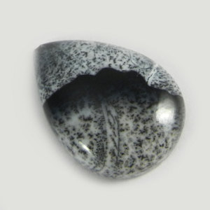 หินหลวม3.15 Gms สำหรับการทำเครื่องประดับ Dendritic โอปอลธรรมชาติ17X23Mm Pear Cabochon - Product Image 5
