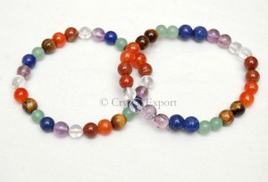 ผู้ค้าส่งกำไลหินจักระ Crystalexport.com กำไลจักระแกะสลักงานศิลป์และของสะสม - Product Image 2