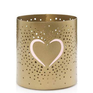 Portavelas de luz de té, Gema de cristal chapada en plata redonda - Product Image 4