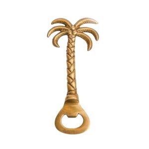 Abrebotellas de ramas de árbol con estilo, Abrebotellas decorativo único personalizado, chapadas en oro con astas, elegante - Product Image 2