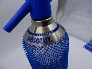 Siphon à soda en verre de qualité supérieure, siphon anti-soda pour vodka - Product Image 2