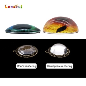 10mm de vidrio amarillo <span class=keywords><strong>ojos</strong></span> de gato de juguetes de seguridad de plástico de <span class=keywords><strong>ojos</strong></span> del Dragón - Product Image 3